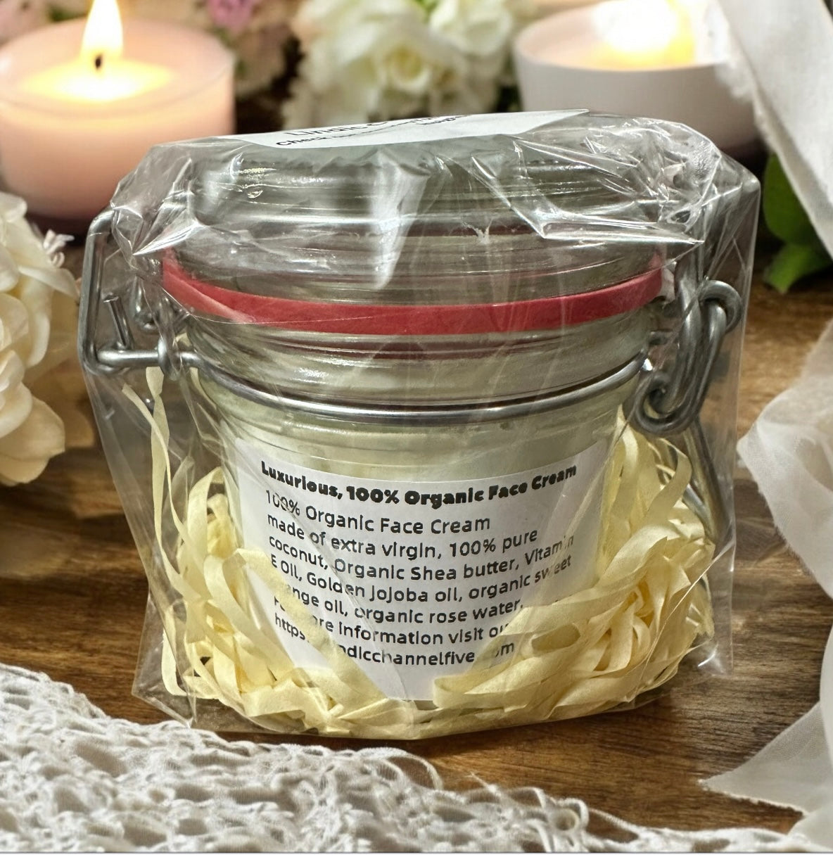 Luxurious, 100% Organic Face Cream