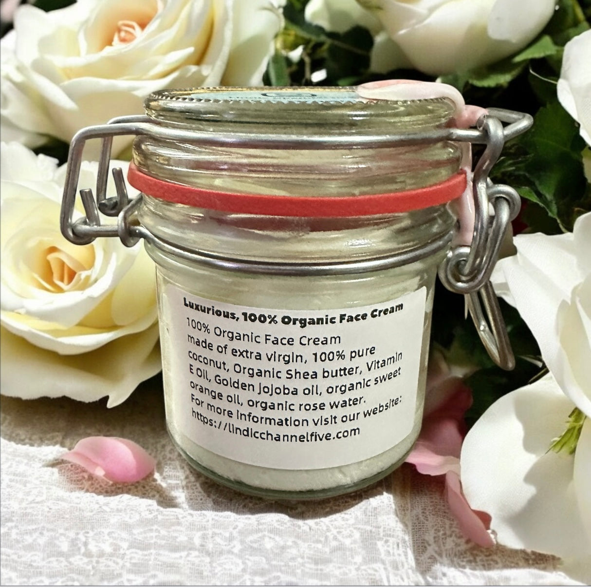 Luxurious, 100% Organic Face Cream