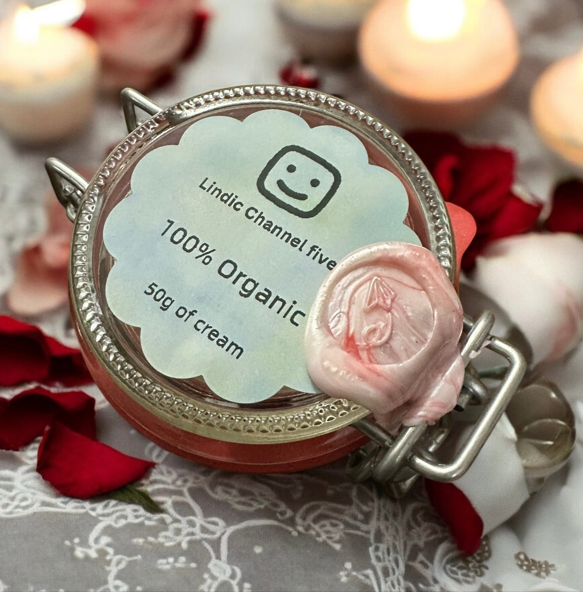 Luxurious, 100% Organic Face Cream