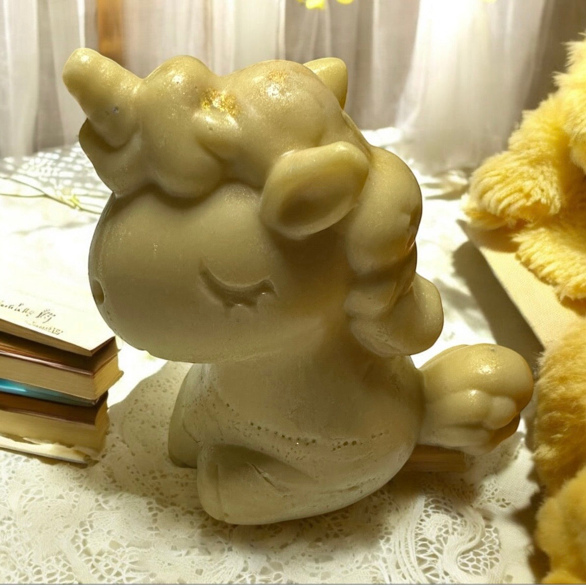 Castor oil, frankincense & Mirth fragrance body soap Unicorn 62g