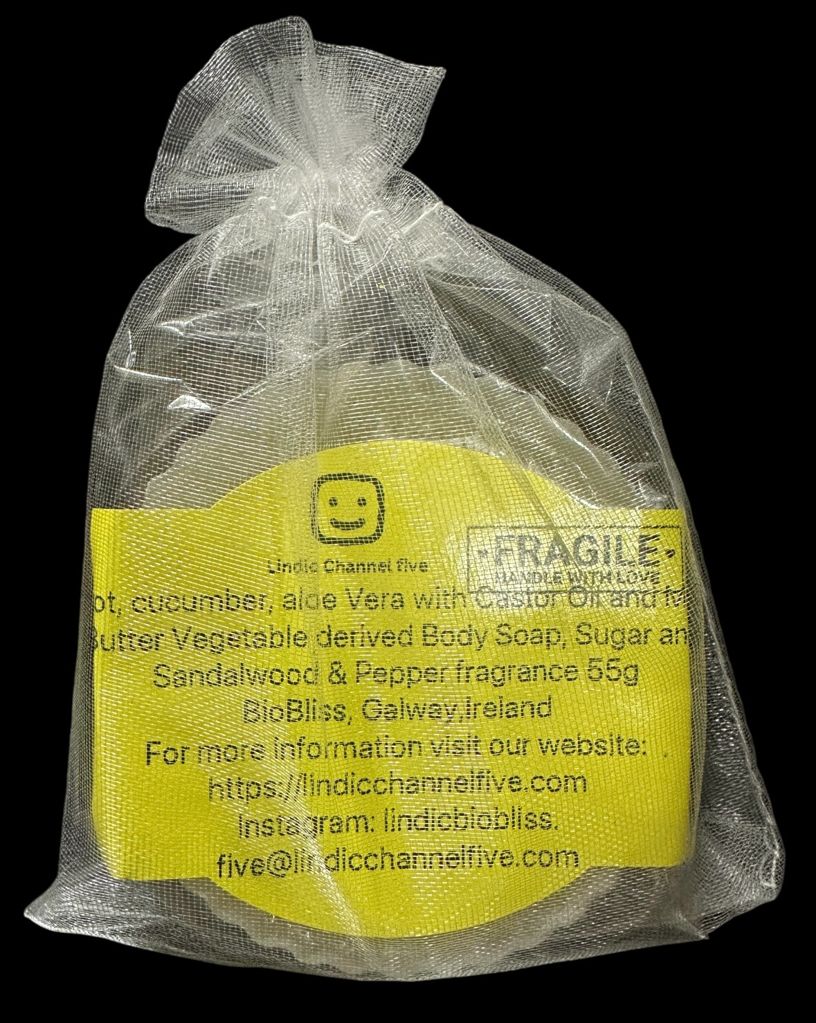Castor Oil With Carrot, cucumber, aloe Vera Natural Body Soap 55g