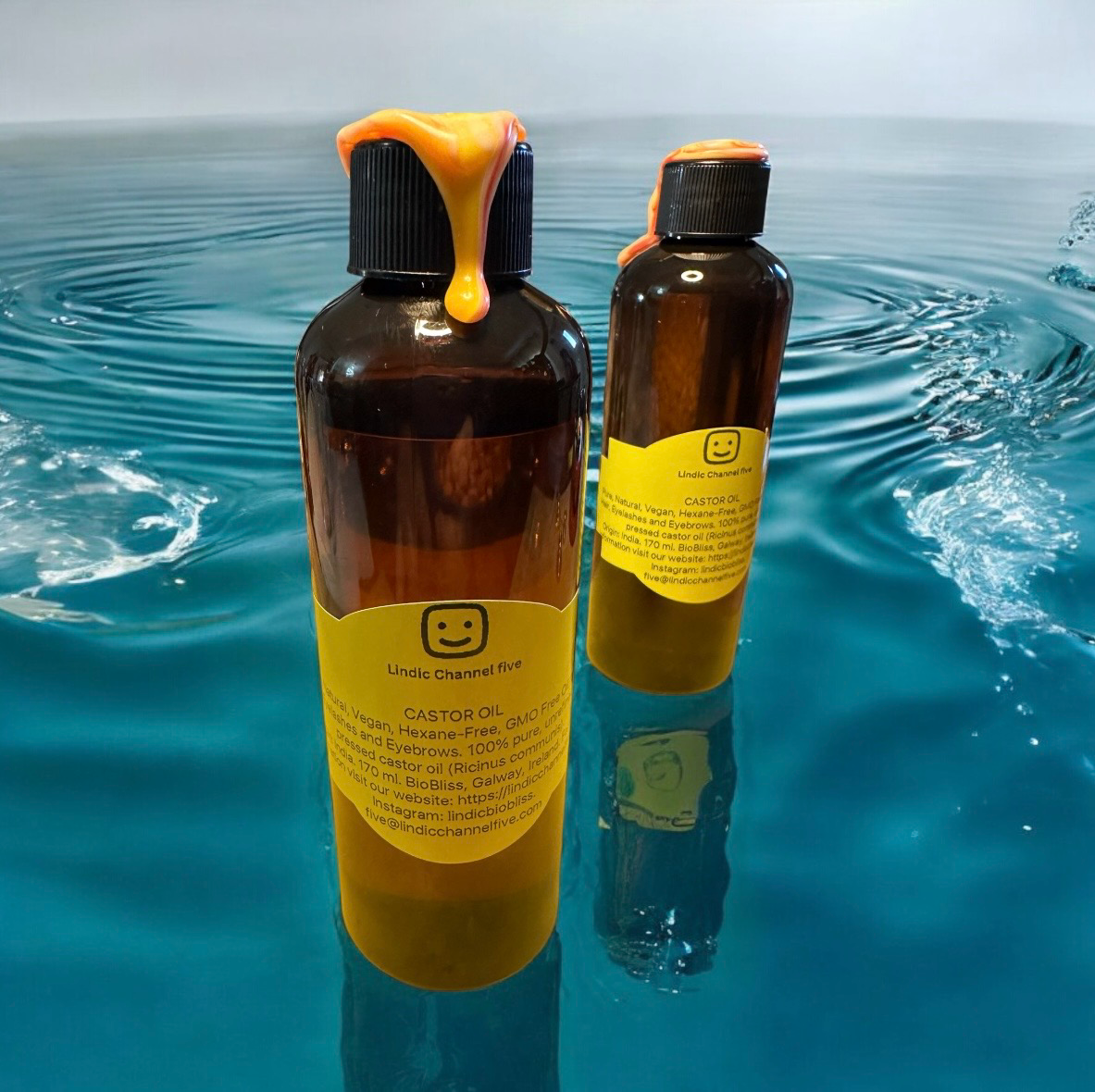 Cold-pressed Castor Body/Hair Oil 170ml