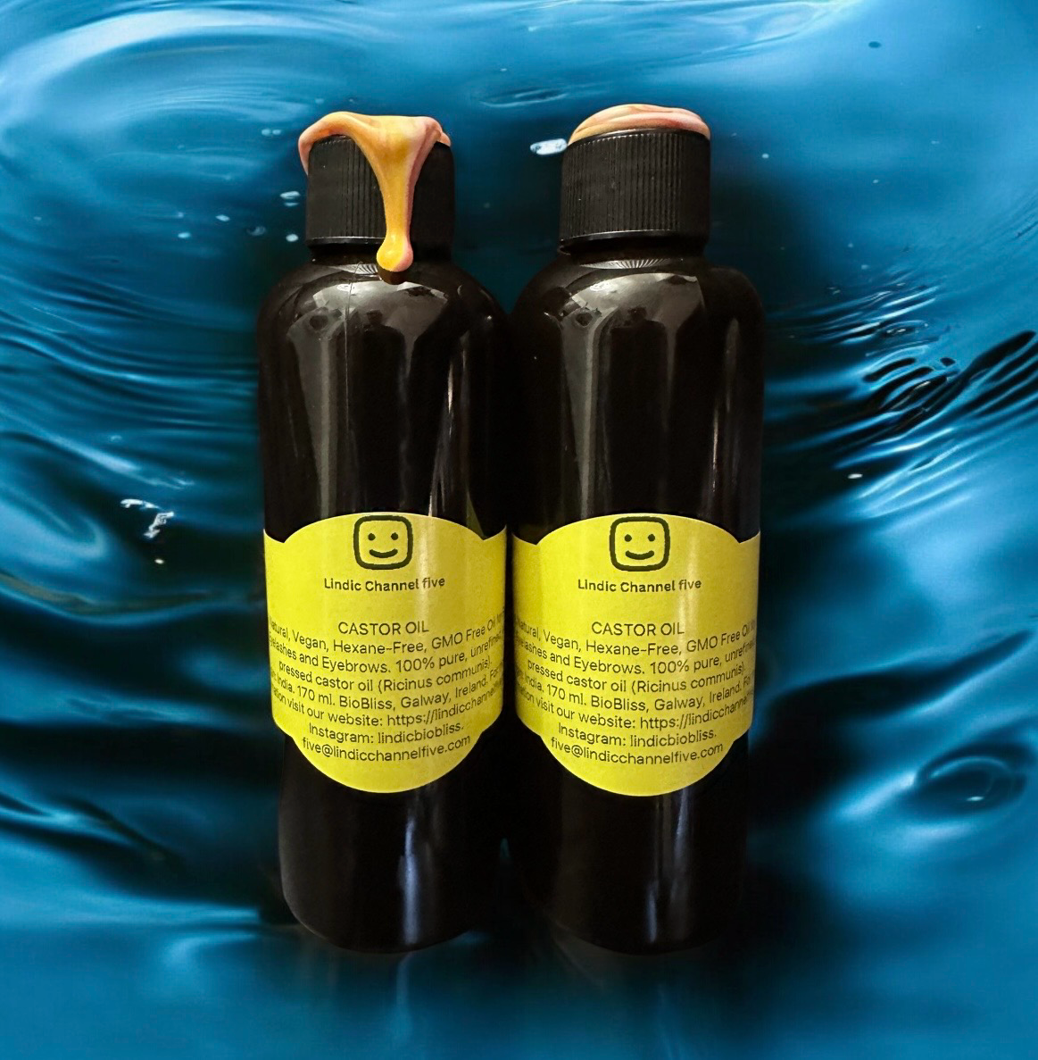 Cold-pressed Castor Body/Hair Oil 170ml