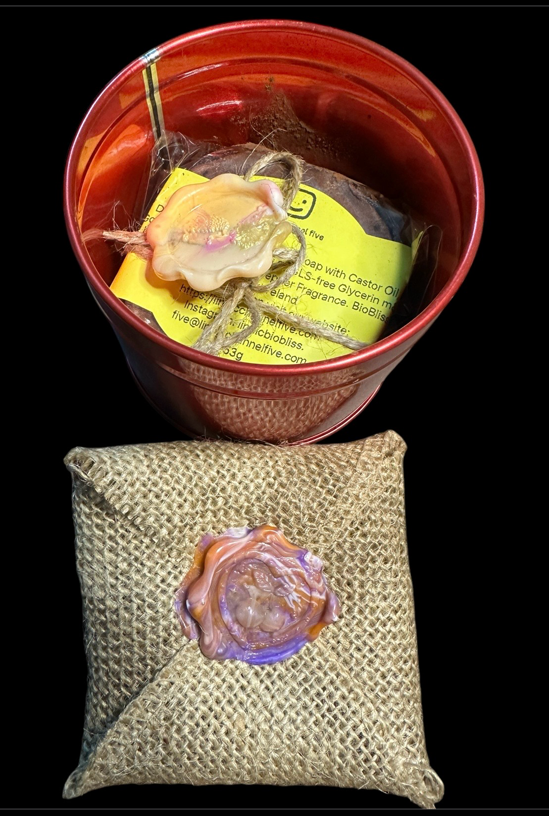 Dutch Cocoa and Sugar Body Soap 53g with Tin