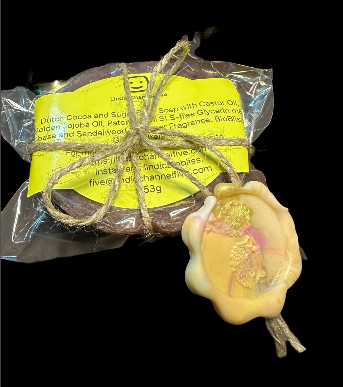 Dutch Cocoa and Sugar Body Soap 53g with Tin
