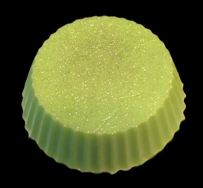 Girly Apple Green Glittery Body Soap 40g