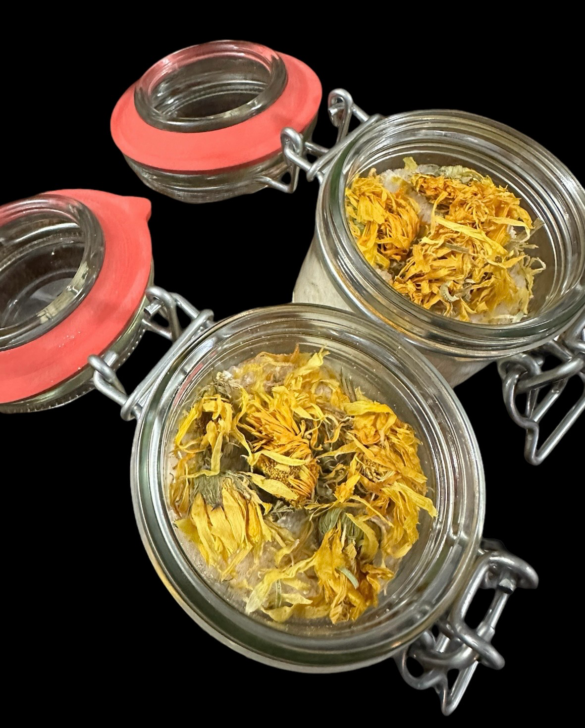 Glow Bath Blend In Reusable Glass Jar