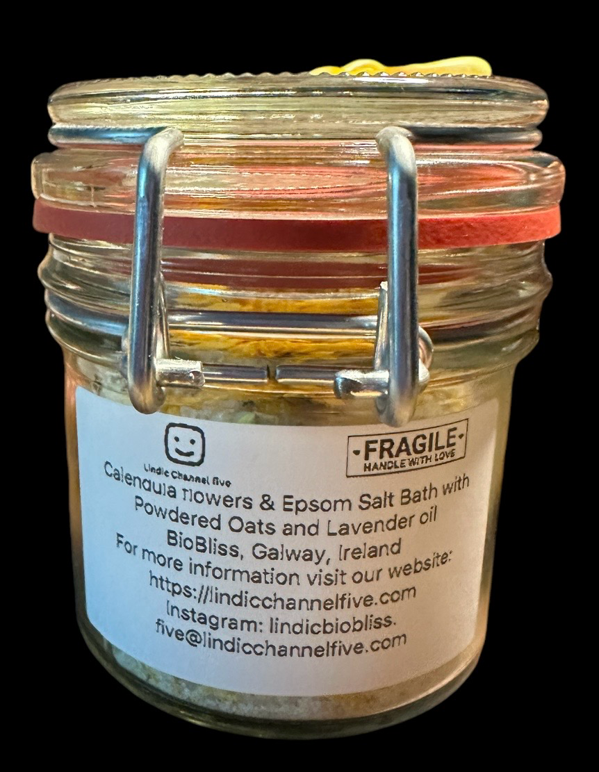 Glow Bath Blend In Reusable Glass Jar
