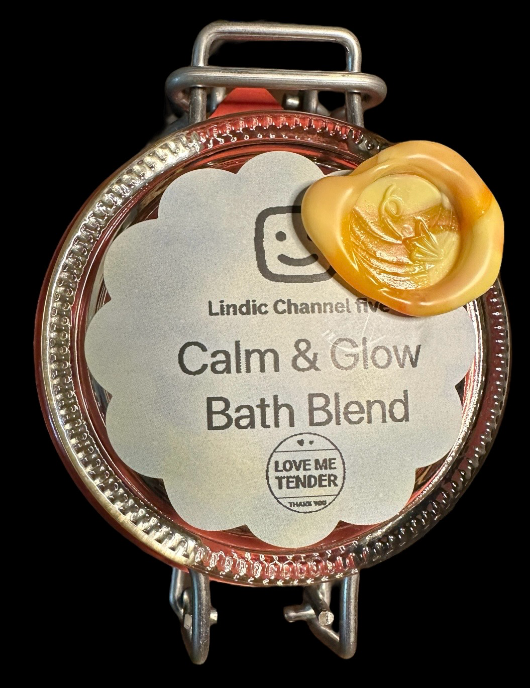 Glow Bath Blend In Reusable Glass Jar