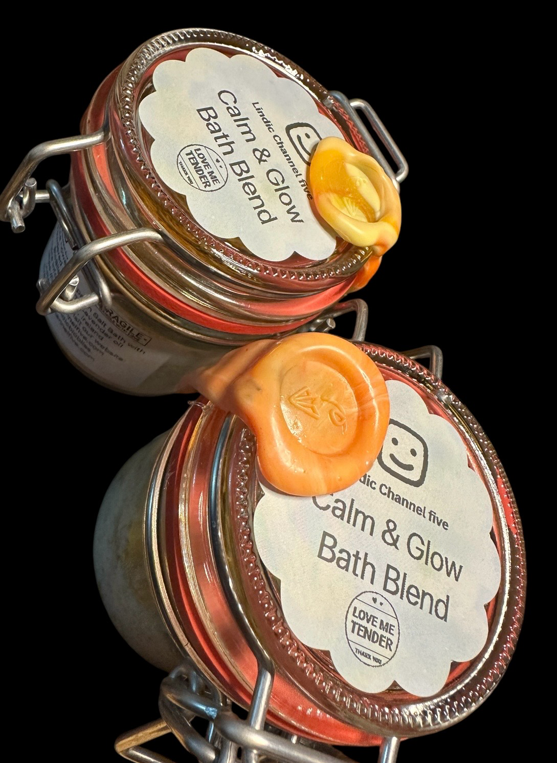 Glow Bath Blend In Reusable Glass Jar