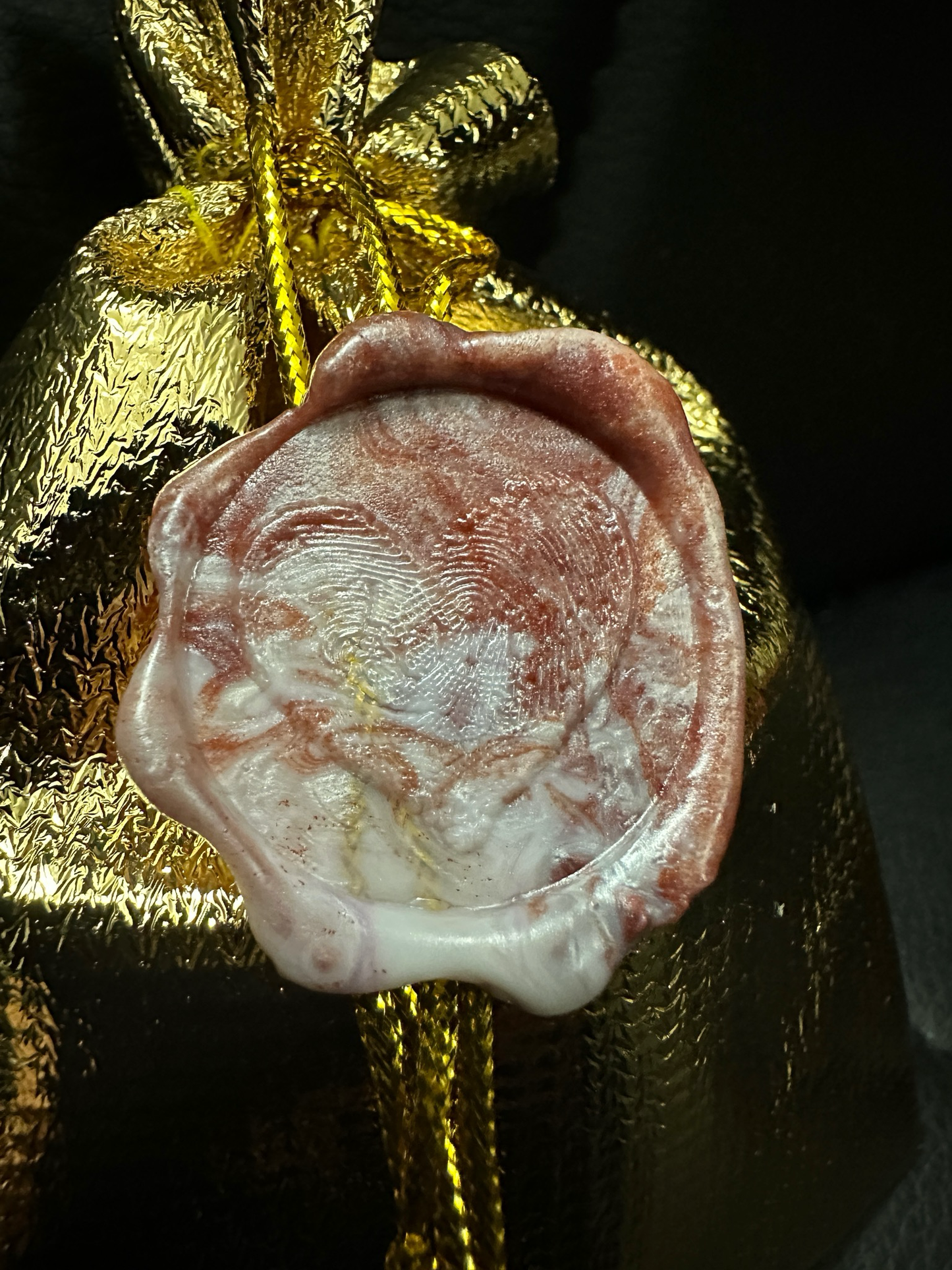 Heart Love Fingerprint Wax Seal