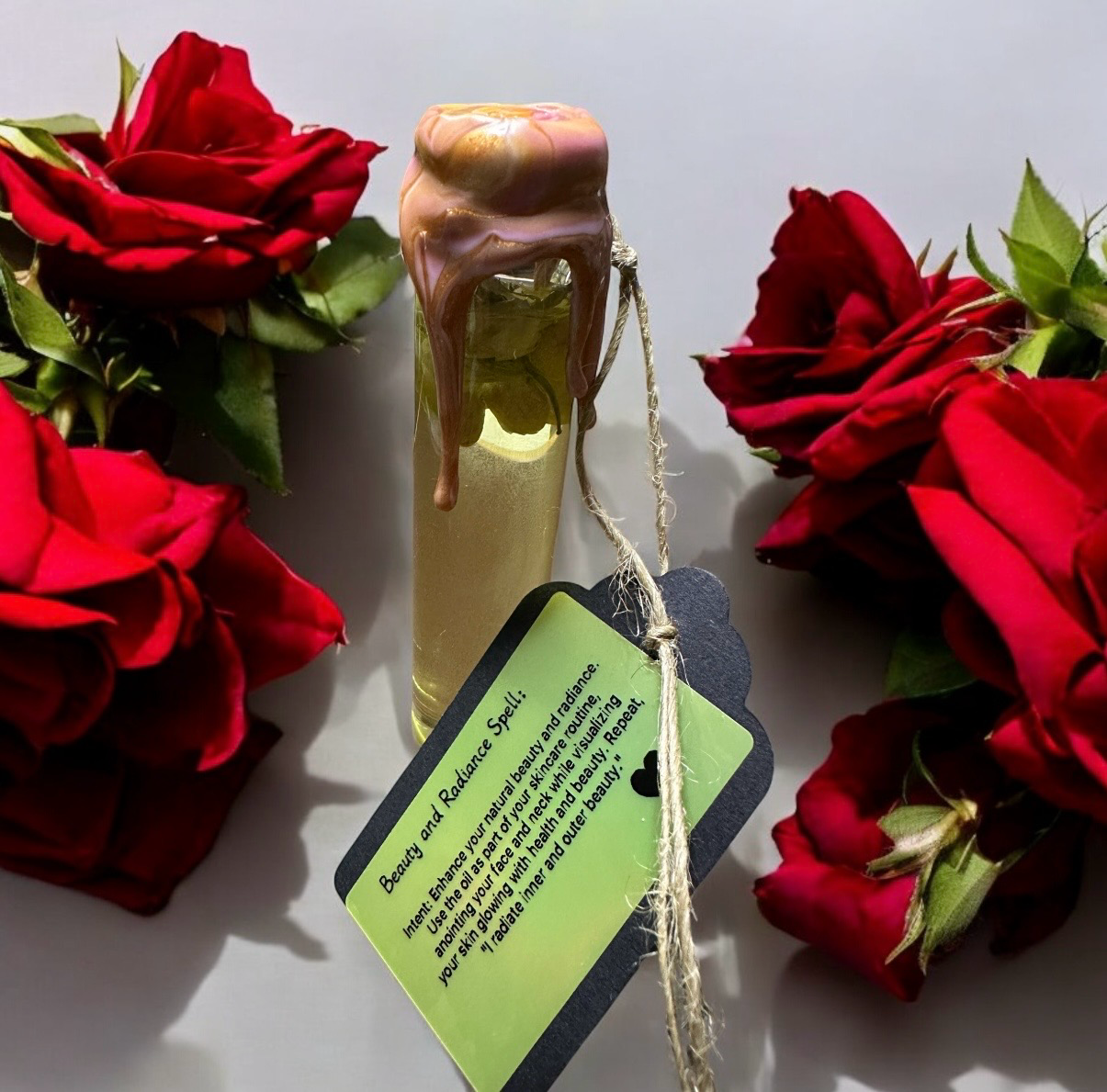 Jasmine dried Flowers with Castor and Organic sweet orange Oil