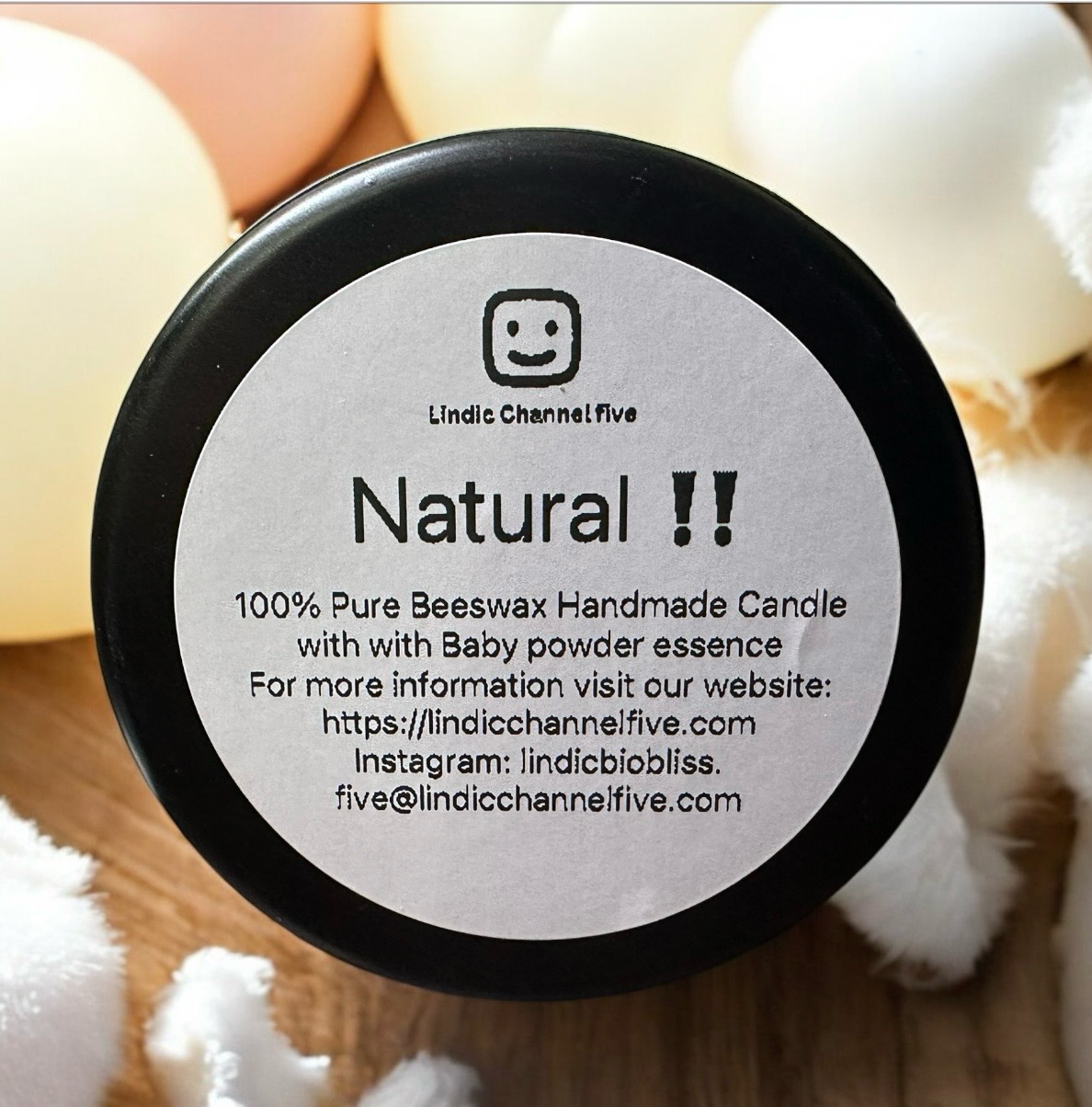 Natural Beeswax Soft Touch Candle