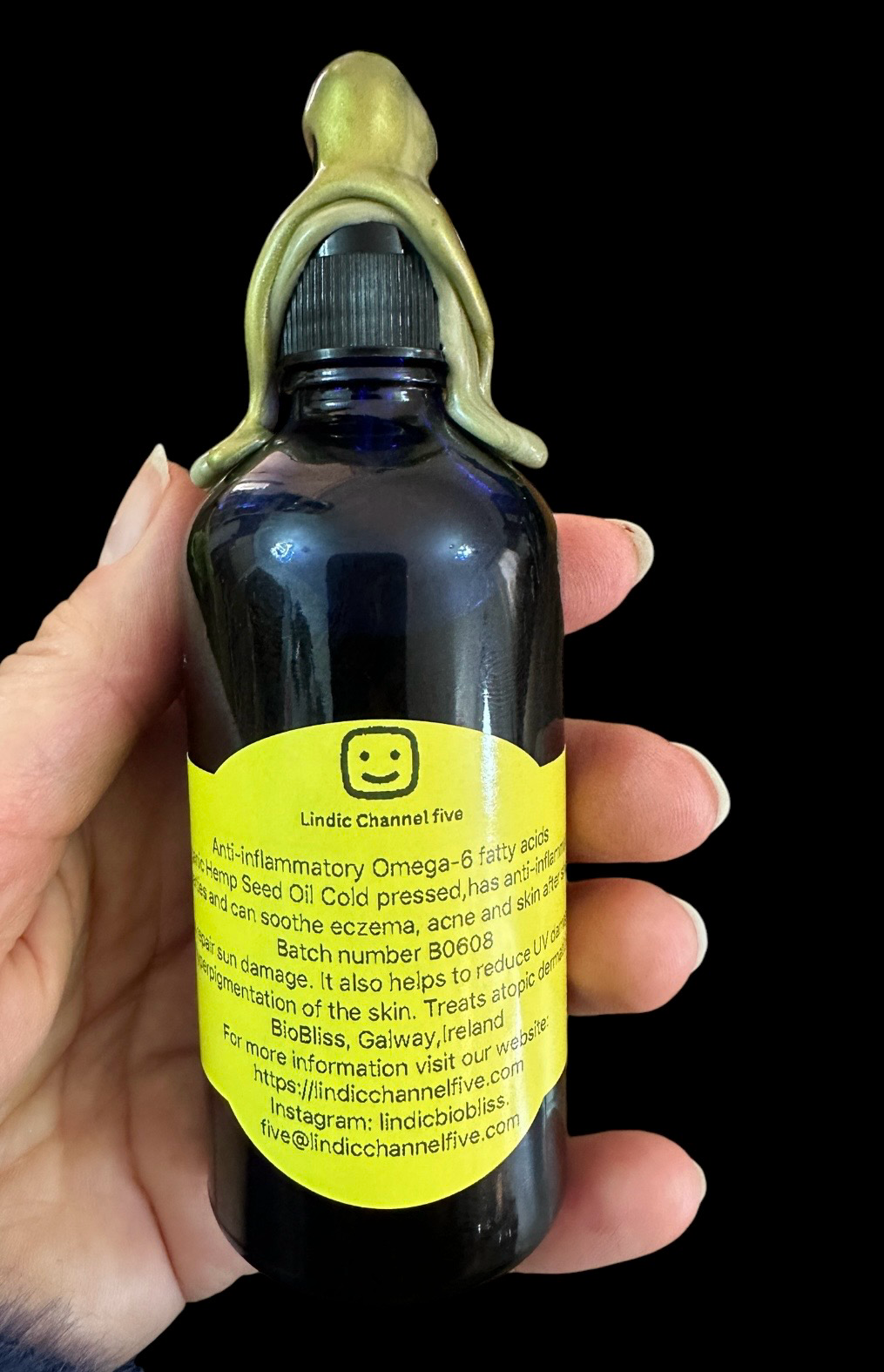 Organic Hemp Seed Oil Anti-inflammatory Omega-6 fatty acids