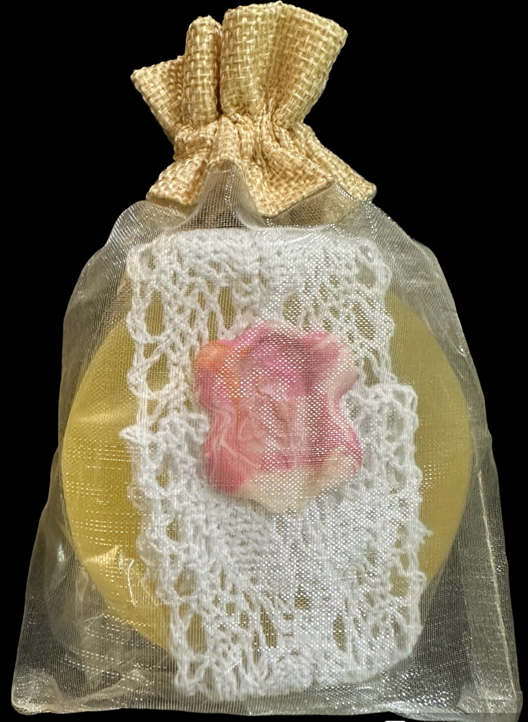 Organic Rosewater Hydrolat & Lavender Oil body Soap
