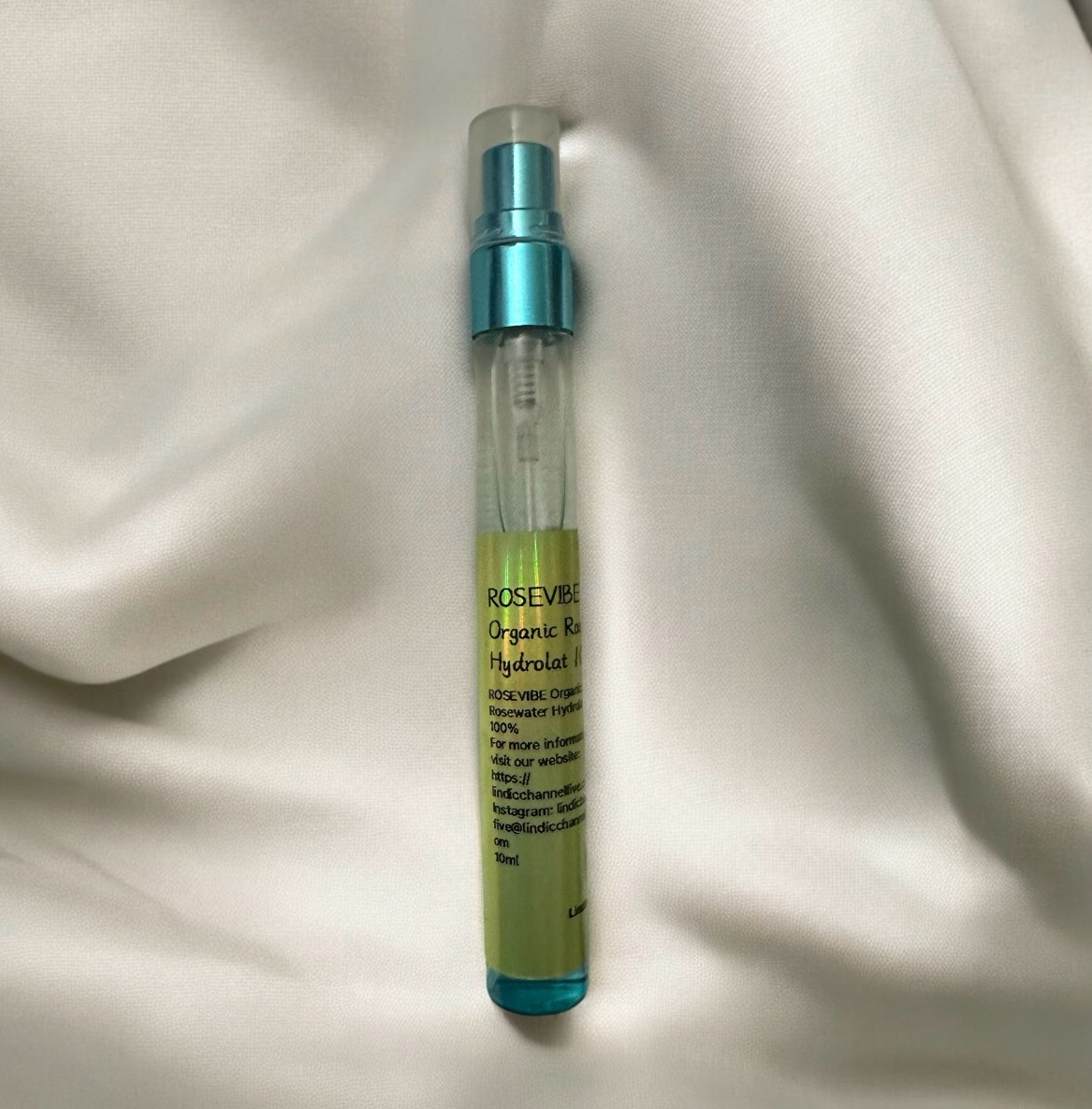 Rosevibe Organic Rosewater Hydrolat 100%