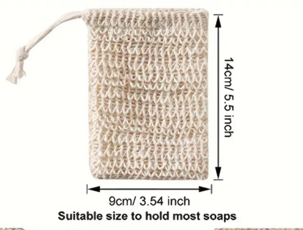 Sisal Agave Soap Bag