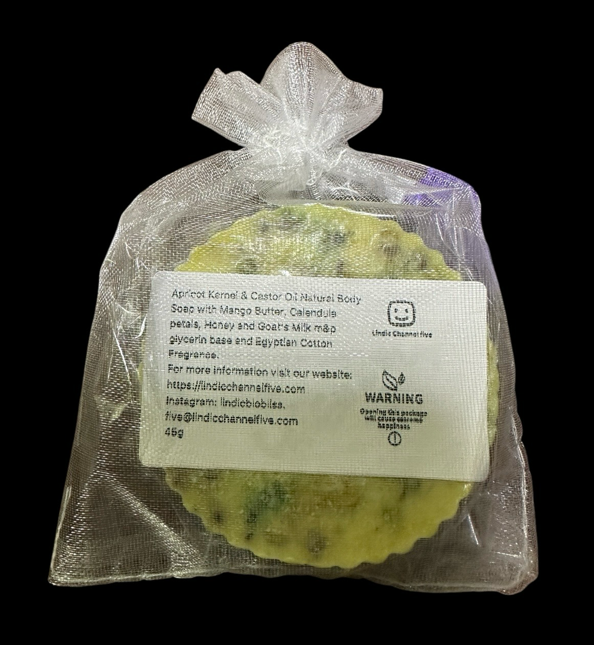 The Perfect Harmony Apricot Kernel & Castor Oil Body Soap 46g.