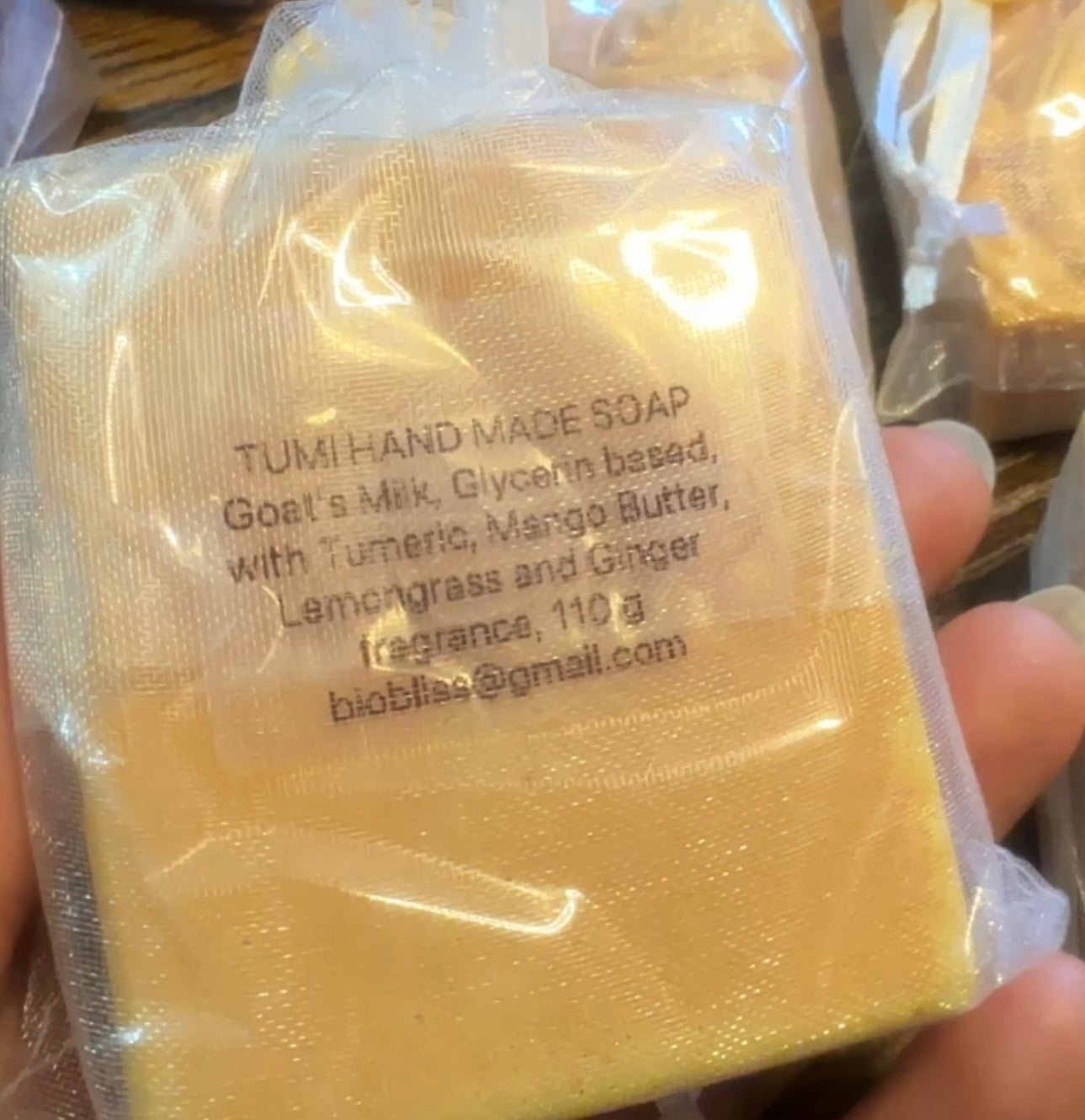 Tumeric Handmade Body Soap