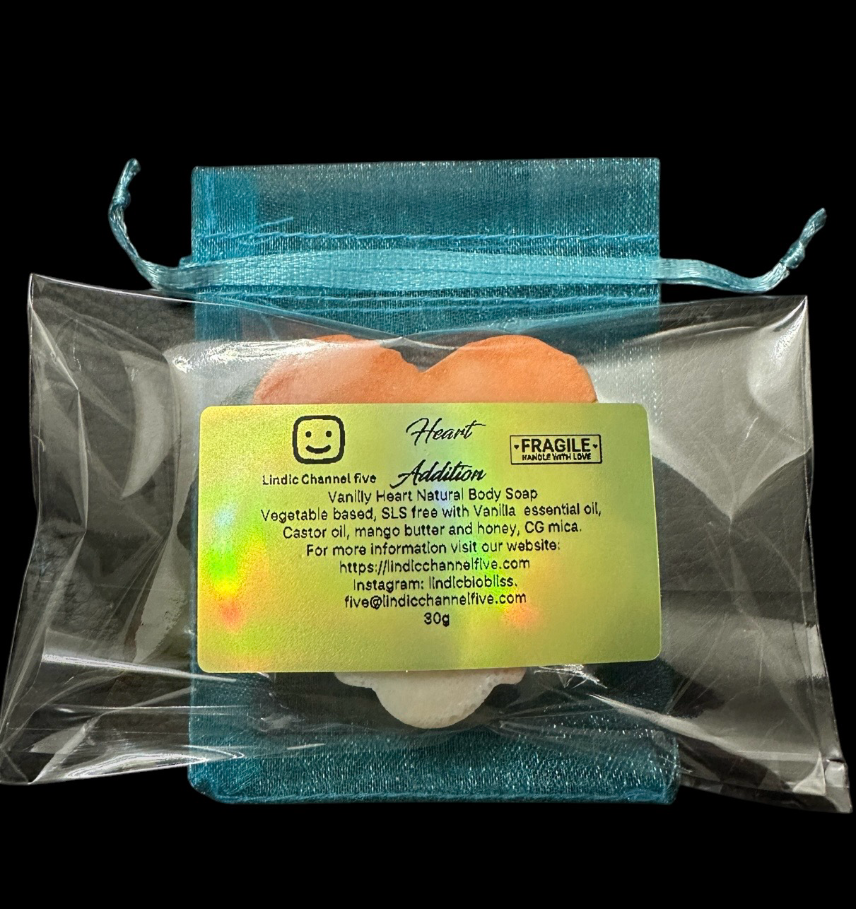 Vanilly Body Soap Vegetable based, SLS free, 30g