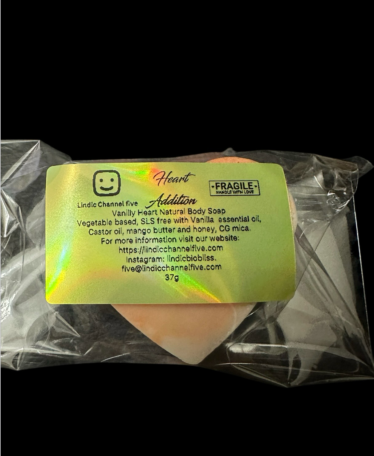 Vanilly Body Soap Vegetable based, SLS free, 37g