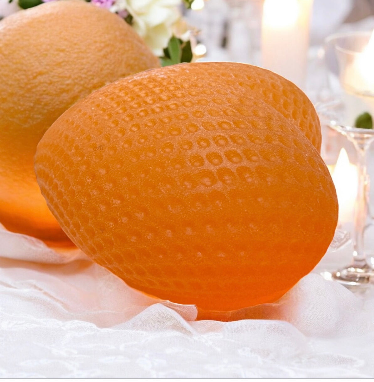 Fresh orange heart Body Soap