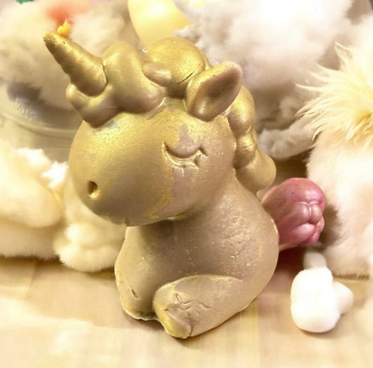 Castor oil, frankincense & Mirth fragrance body soap Unicorn 67g