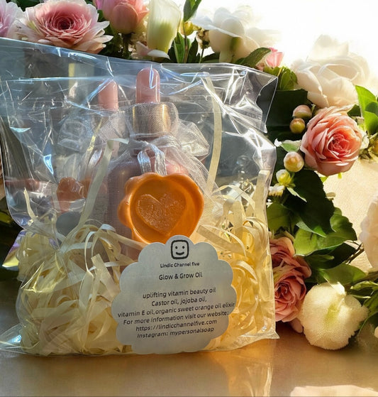 Glow & Grow Oil uplifting vitamin beauty oil