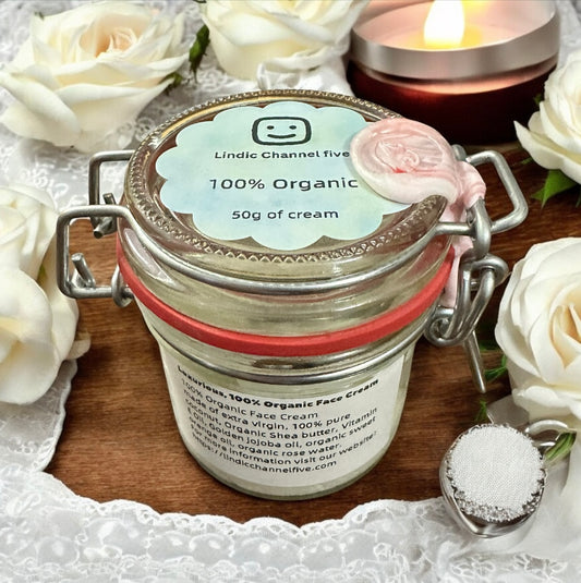 Luxurious, 100% Organic Face Cream