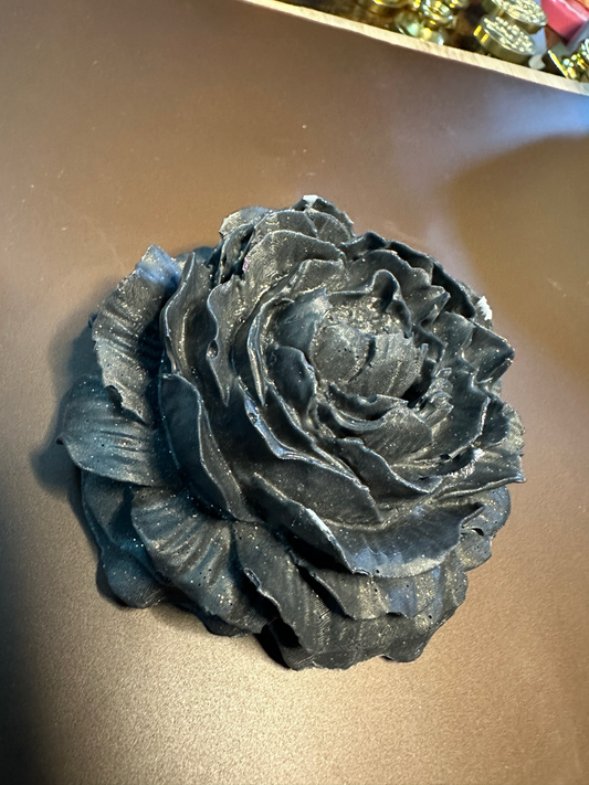 Black rose, Charcoal & Ylang Ylang Essential Oil Body Soap 80g