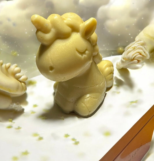 Castor oil, frankincense & Mirth fragrance body soap Unicorn 62g
