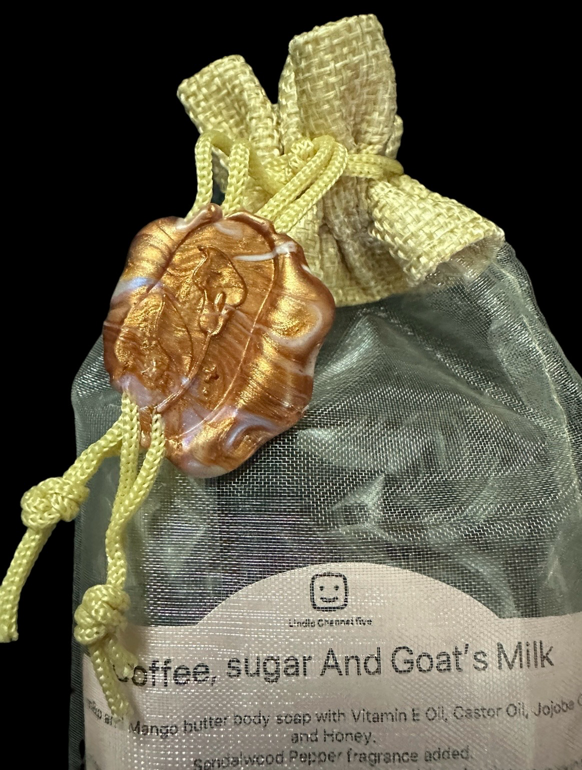 Coffee, Sugar and Goat's Milk m&p and Mango Butter Body Soap 110g