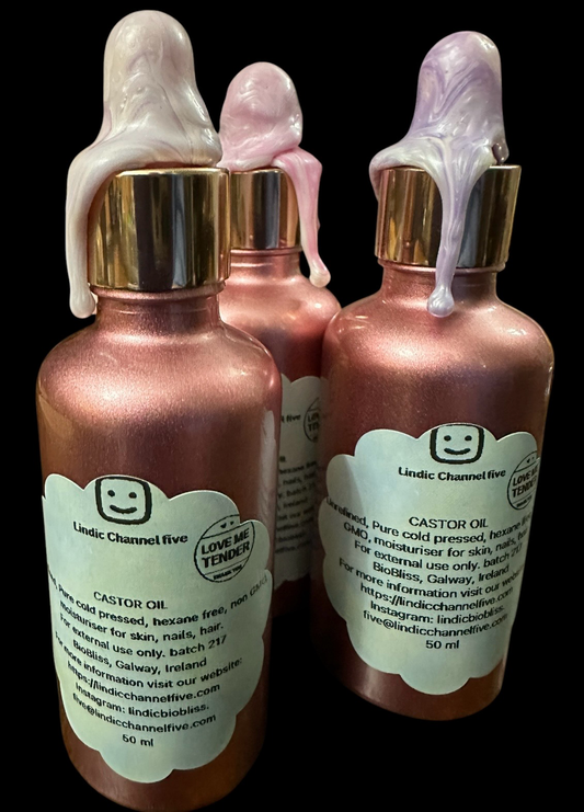 Cold-pressed Castor Body/Hair Oil 50ml