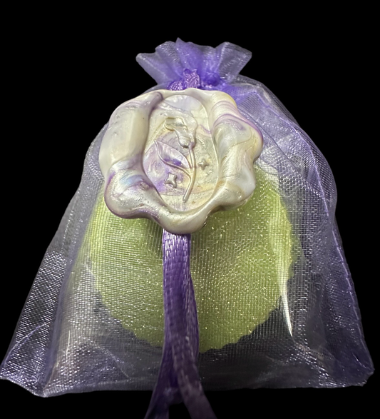 Girly Apple Green Glittery Body Soap 40g