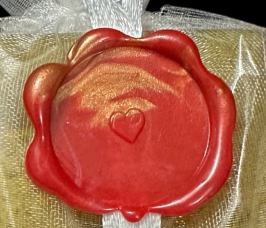 Mini Heart Handmade Wax Seal