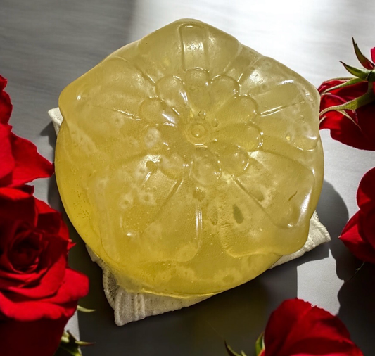 Organic Sweet Orange Oil Body Soap White Lace 110 g