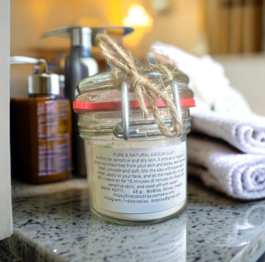 Pure and natural kaolin Clay