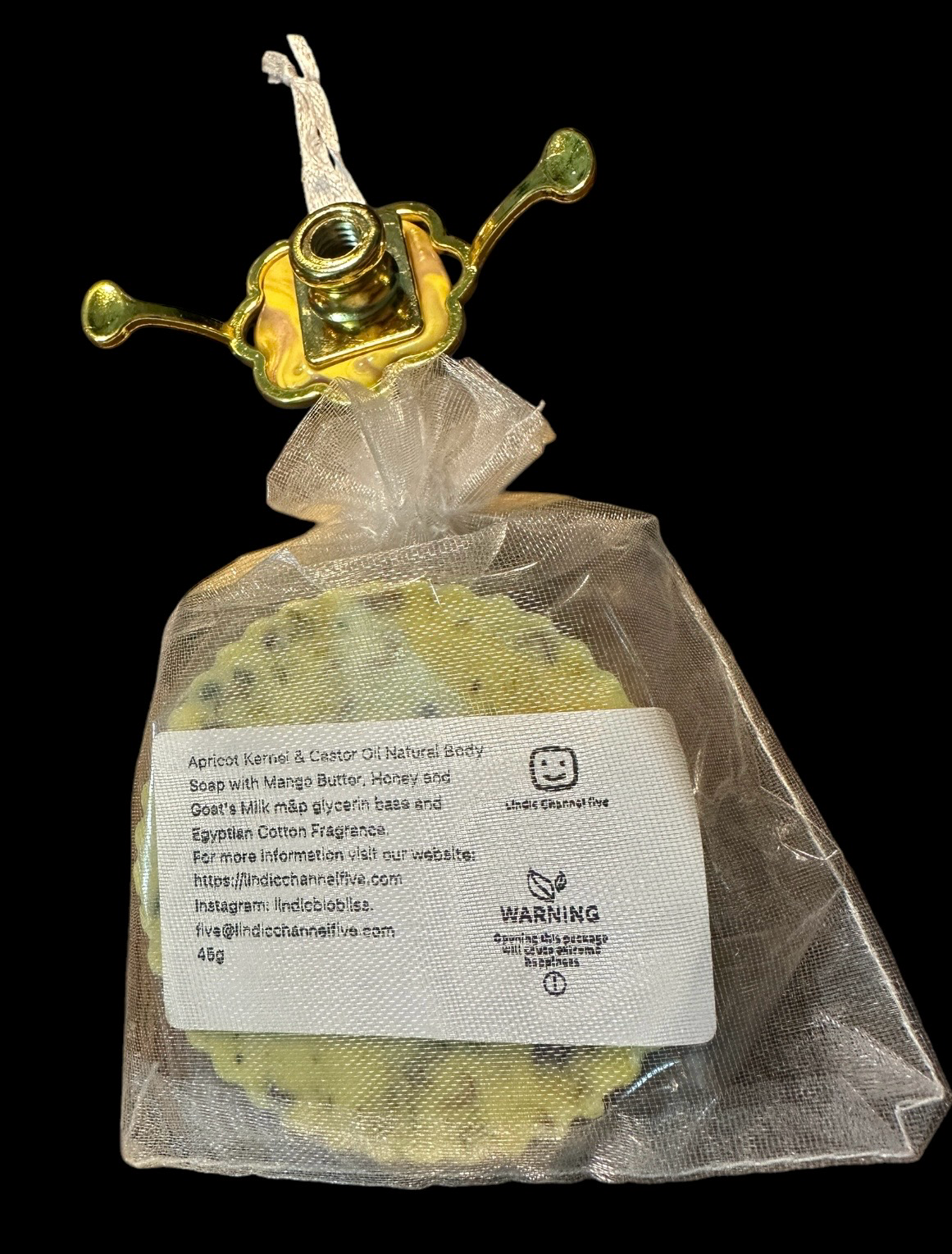 The Perfect Harmony Apricot Kernel & Castor Oil Body Soap 45g