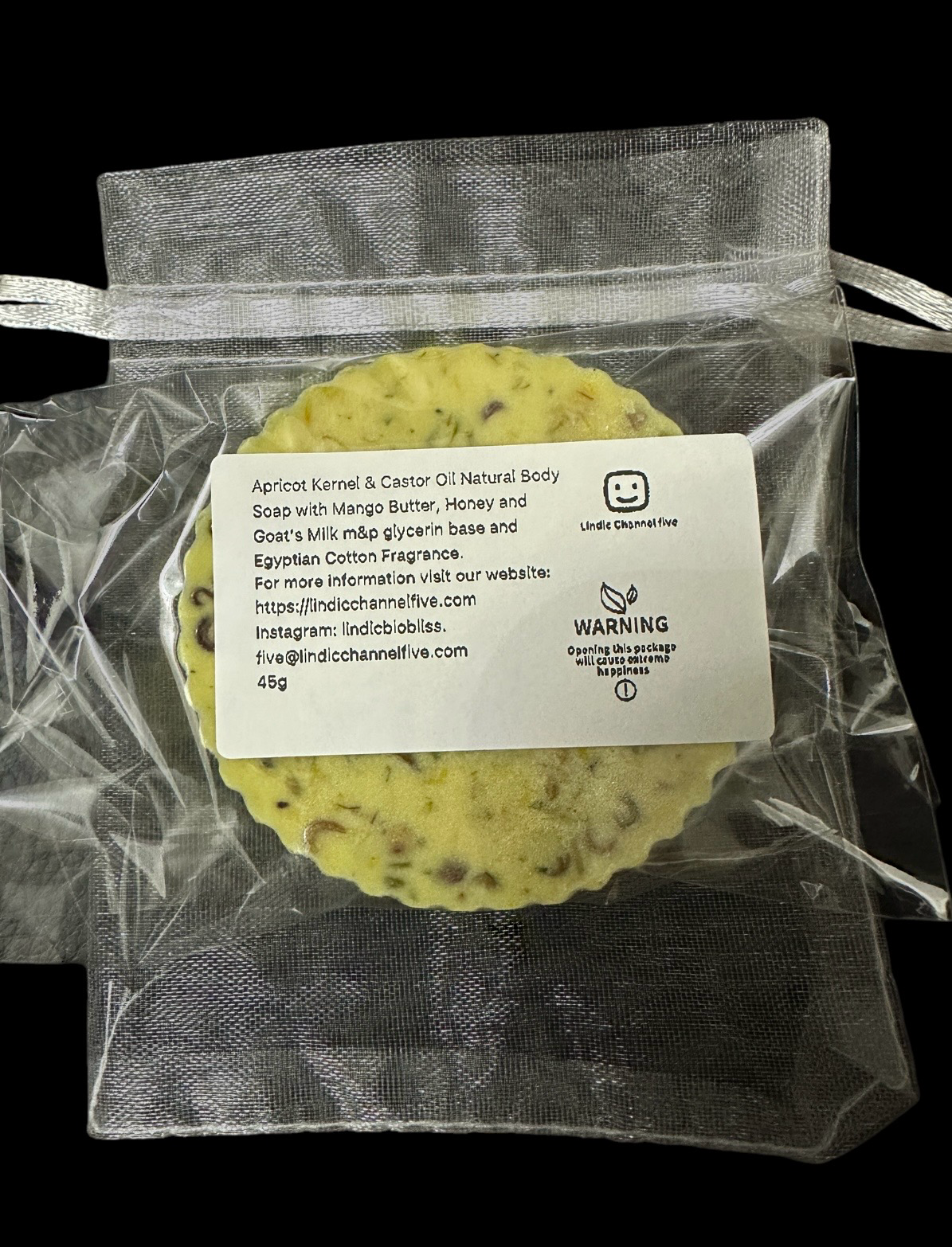 The Perfect Harmony Apricot Kernel & Castor Oil Body Soap 45g