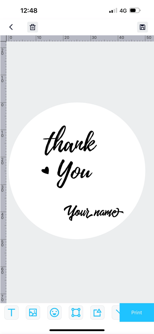 Your Customised Stickers/labels 10/1