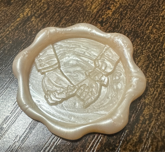 Wax Seals, self adhesive, hand made 5/1