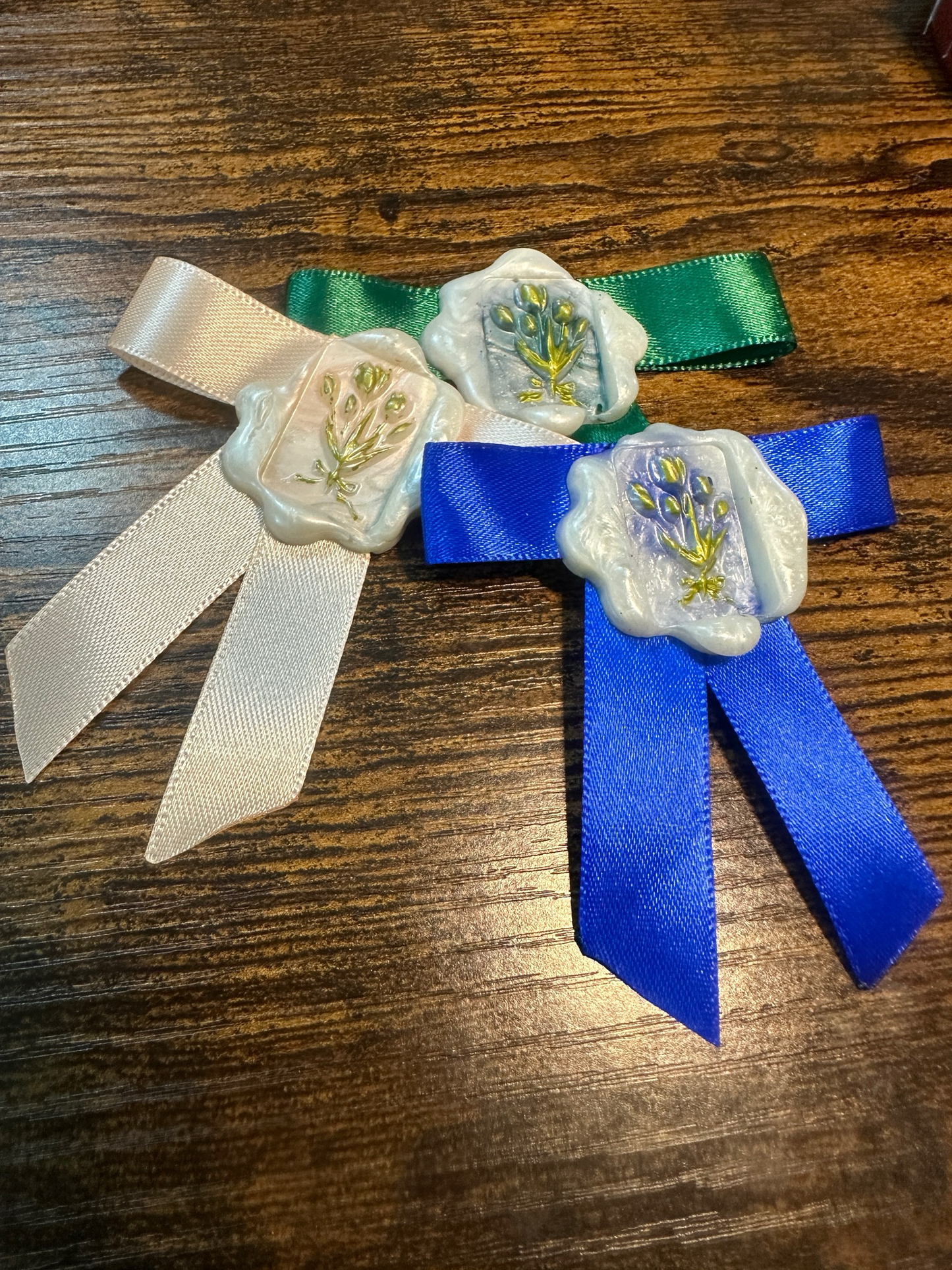 Wax Seals, self adhesive, hand made 5/1