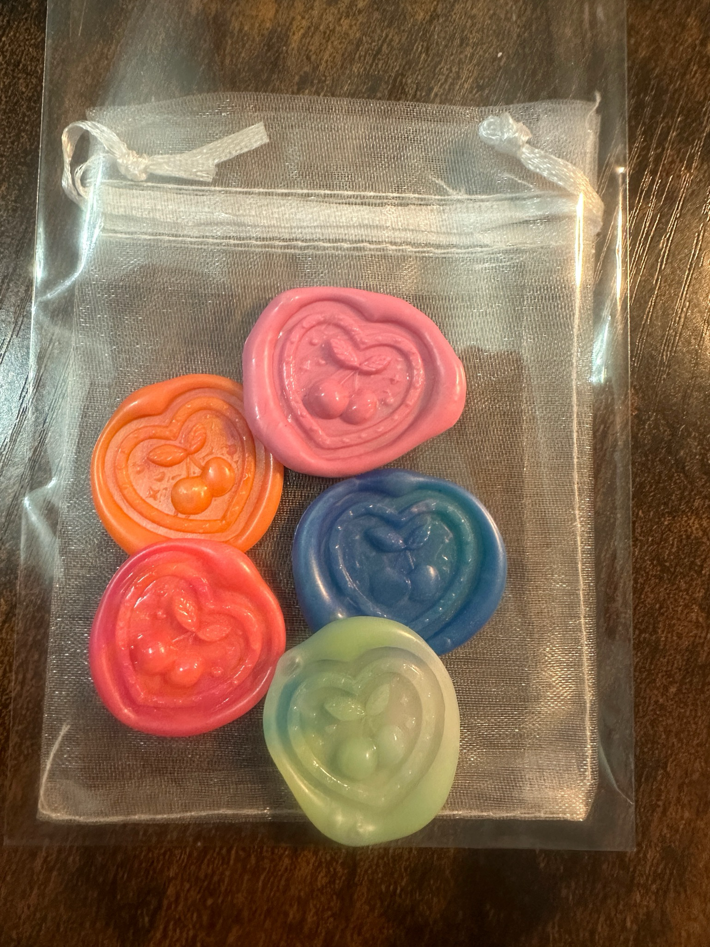 Wax Seals, self adhesive, hand made 5/1