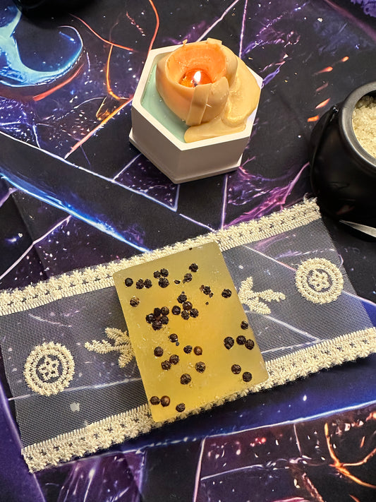 Black Pepper oil Power, Ritual Soap Bar