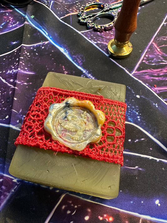 Indigo Awakening Ritual Soap Bar with Blue Lotus
